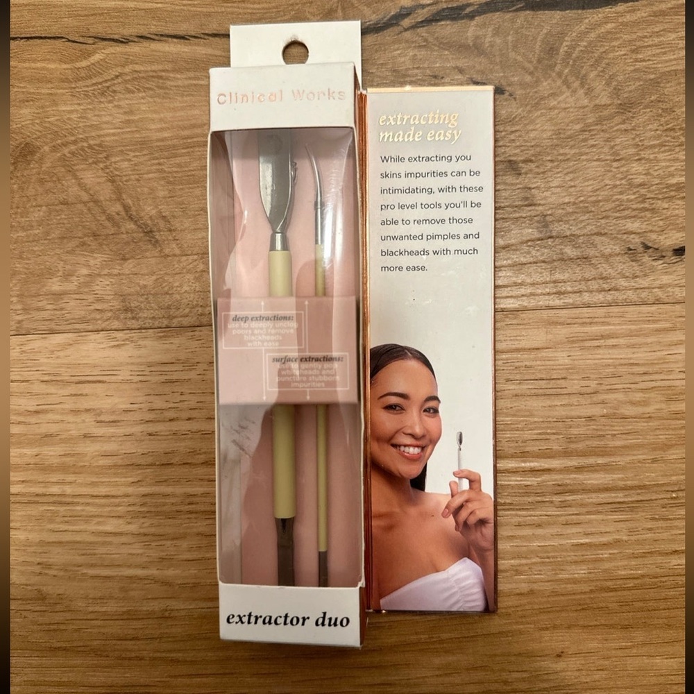 NEW IN BOX Clinical Works deep & surface extraction duo